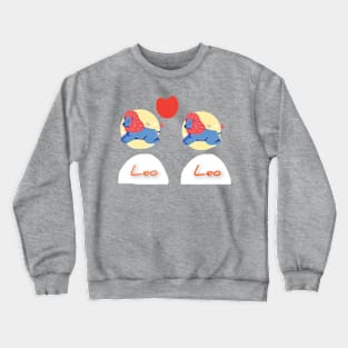 Leo Loves Leo Crewneck Sweatshirt